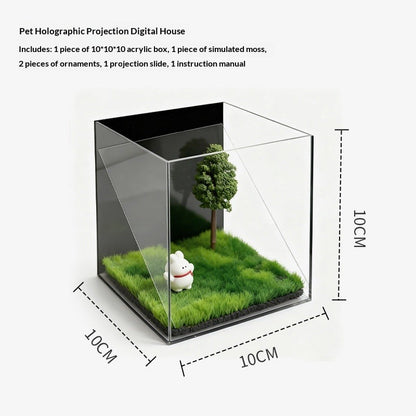 3D Pet Holographic Projection Box - Digital Pet Portrait Souvenir