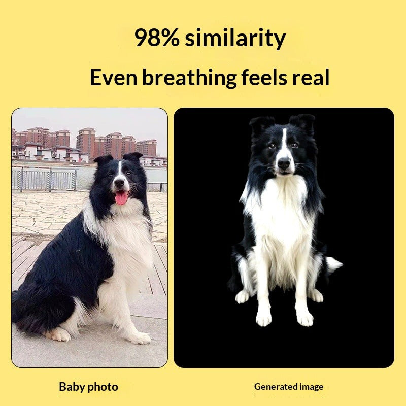 3D Pet Holographic Projection Box - Digital Pet Portrait Souvenir