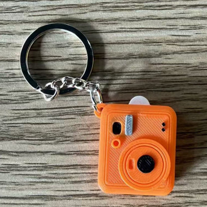 Personalized "Always With Me" Mini Polaroid Pet Keychain | Custom Photo Insert Camera Keepsake | Heartfelt Portable Pet Memorial & Sympathy Gift
