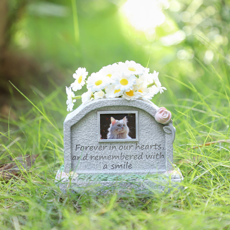Creative Resin Pet Memorial Ornament - Angel Pet Sculpture & Remembrance Statue