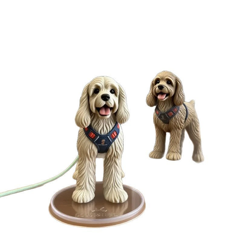 Custom 3D-Printed Pet Figurine | Personalized Lifelike Animal Miniature from Your Photo | Bespoke Pet Memorial Statue & Keepsake