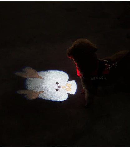 Mini Custom Pet Projector Light for Night Walking