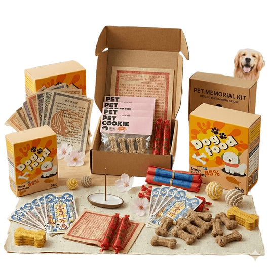 Sacred Pet Remembrance & Blessing Gift Box - Custom Memory Kit