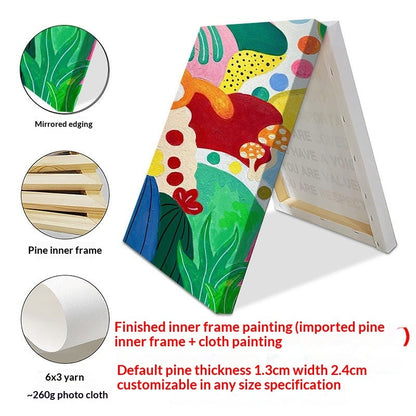 Painting core printing decorative painting personalized living room hanging painting canvas painting wholesale entrance custom poster